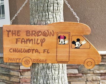 Fort Wilderness Camp Sign-RV Design- Disney