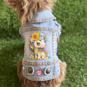 Small Dog Clothes-Dog Vest-Dog Gift-Dog Lover Gift-Pet Gift-Custom Pet Apparel-Pet Christmas Gift-Custom Patched Dog Vest-Pet Lover Gift