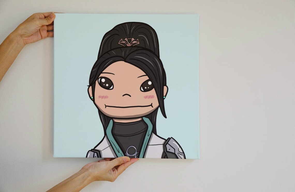 Valorant Sage Wall Art, Poster, Digital Art, Valorant Art, Valorant