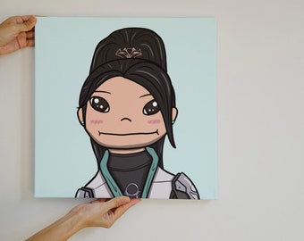 Valorant Sage Wall Art, Poster, Digital Art, Valorant Art, Valorant Sage Agent, Gaming Wall Art, DOWNLOAD