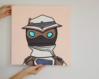 Valorant Cypher Wall Art, Poster, Digital Art, Valorant Art, Valorant Cypher Agent, Gaming Wall Art, DOWNLOAD