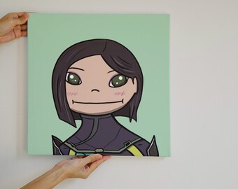 Valorant Viper Wall Art, Poster, Digital Art, Valorant Art, Valorant Viper Agent, Gaming Wall Art, Viper, DOWNLOAD