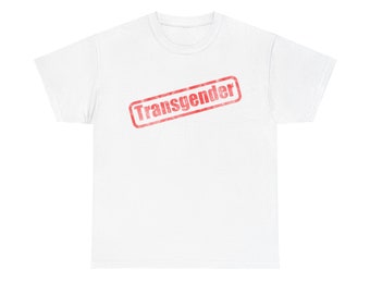 Transgender guilty stamp shirt