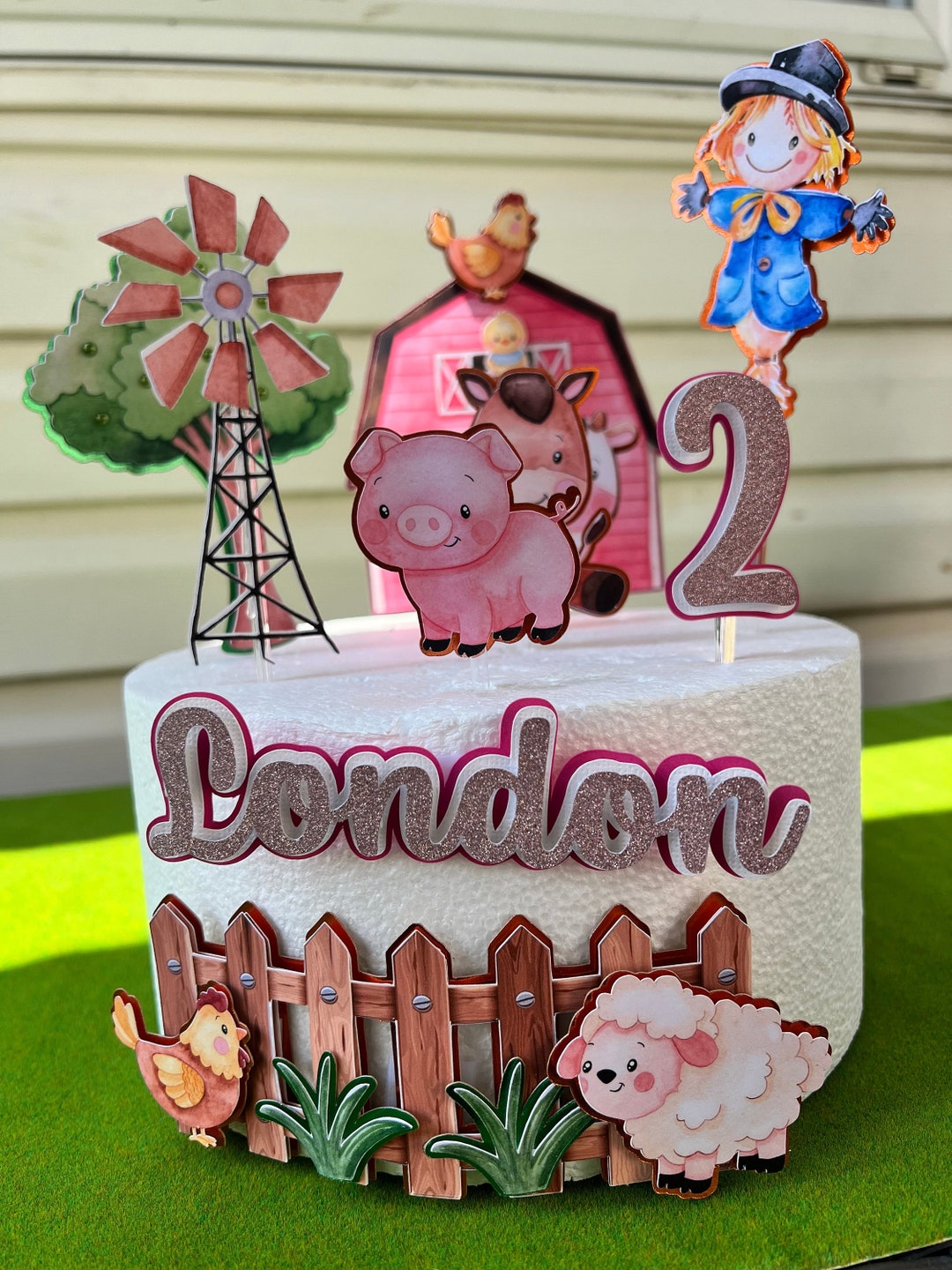 Cake Topper Farm - Etsy
