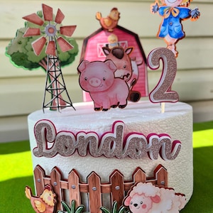 Cake Topper Farm