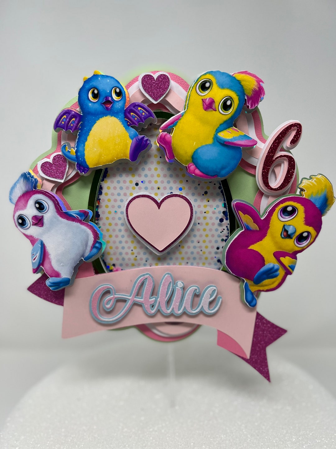 Hatchimals Cake Topper - Etsy