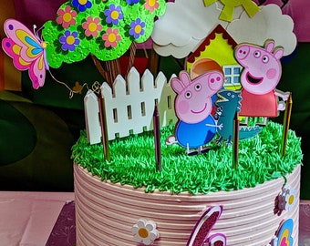 Peppa Pig taarttopper
