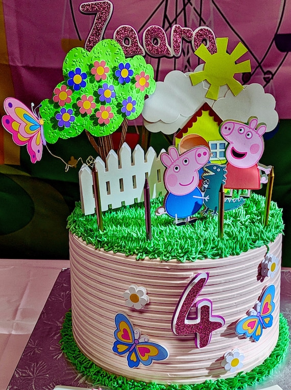 Tarta cumpleaños Peppa Pig - Bake Kit