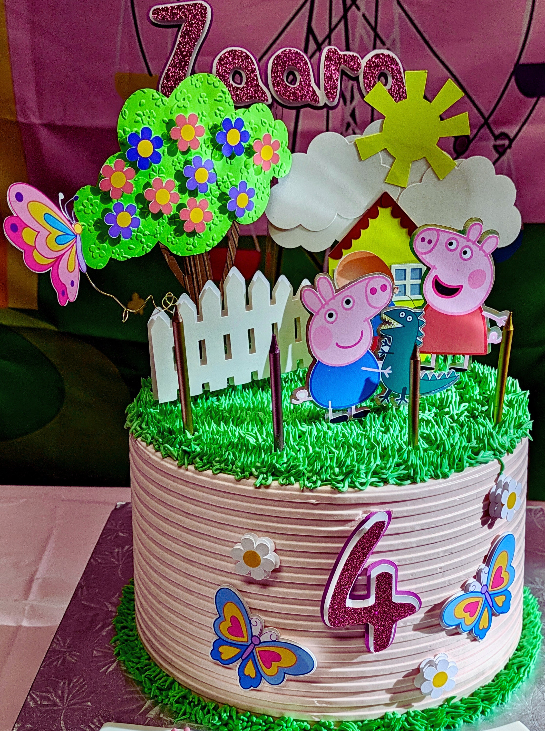 Peppa pig cake deals