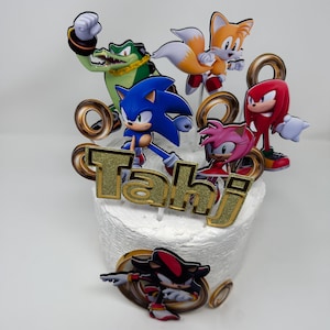 Sonic3 Kuchendeckel / Sonic Hedgehog Kuchendeckel / 3D Sonic Kuchendeckel
