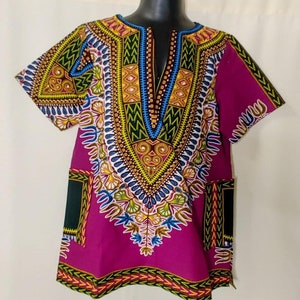 Danshiki unisex shirt with pockets