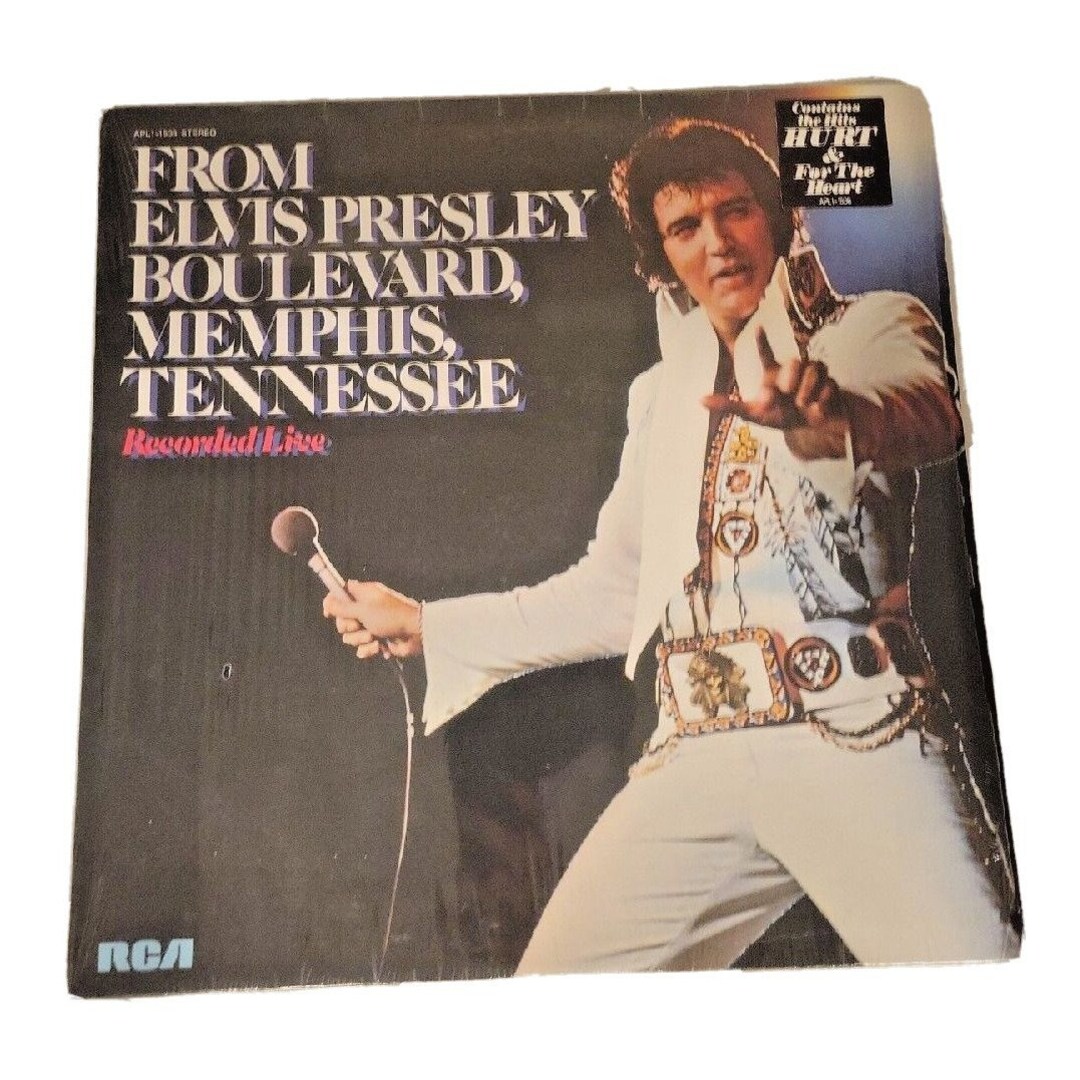 From Elvis Presley Boulevard Memphis Tennessee LP 1976 Pressing RCA ...