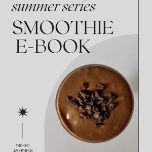 Healthy Smoothie E-Book