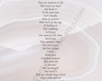Milestone Moments - Graduation Poem, Child Leaving Home, Letting Go, Child Enlisting, Child Marrying, INSTANT DIGITAL DOWNLOAD