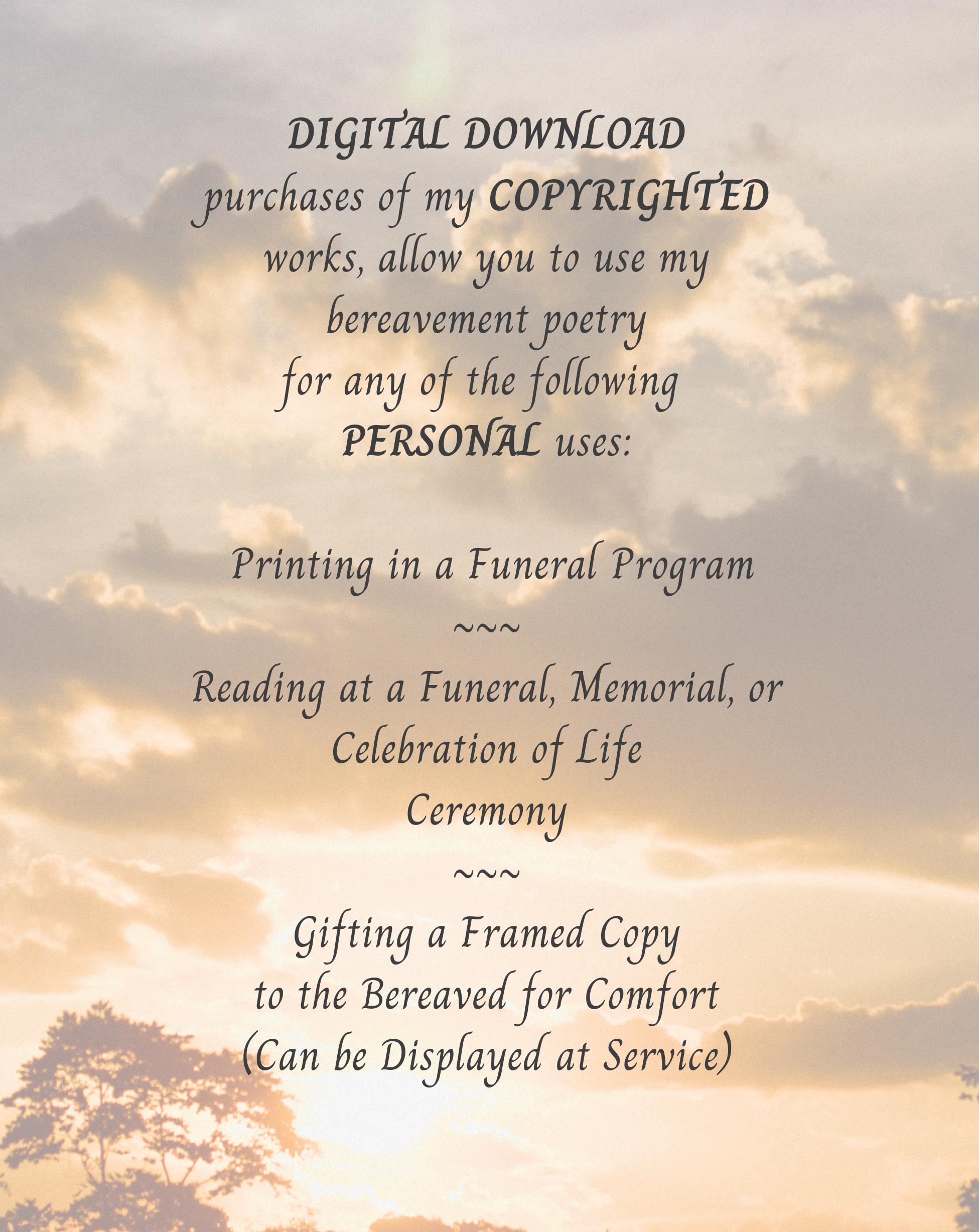 INSTANT DOWNLOAD Sympathy: