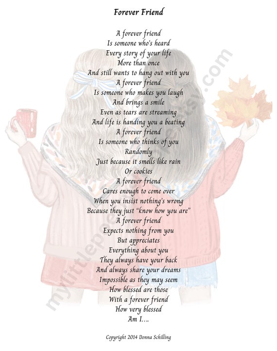 Best Friend Poems For Her That Make You Cry