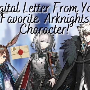 Carta digital do seu personagem favorito de Arknights!