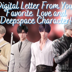 ¡Carta digital de tu personaje favorito del amor y del espacio profundo!