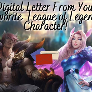 Digitaler Buchstabe aus deinem Lieblingsbund der Legenden!