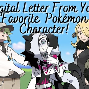 Carta digital do seu personagem Pokémon favorito!