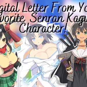 ¡Carta digital de tu personaje favorito de Senran Kagura!