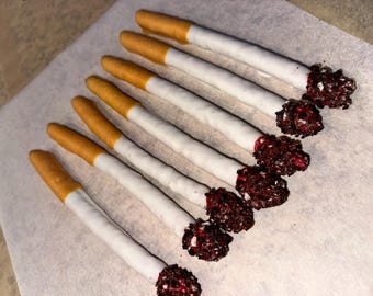 HUGE Chocolate Cigarettes