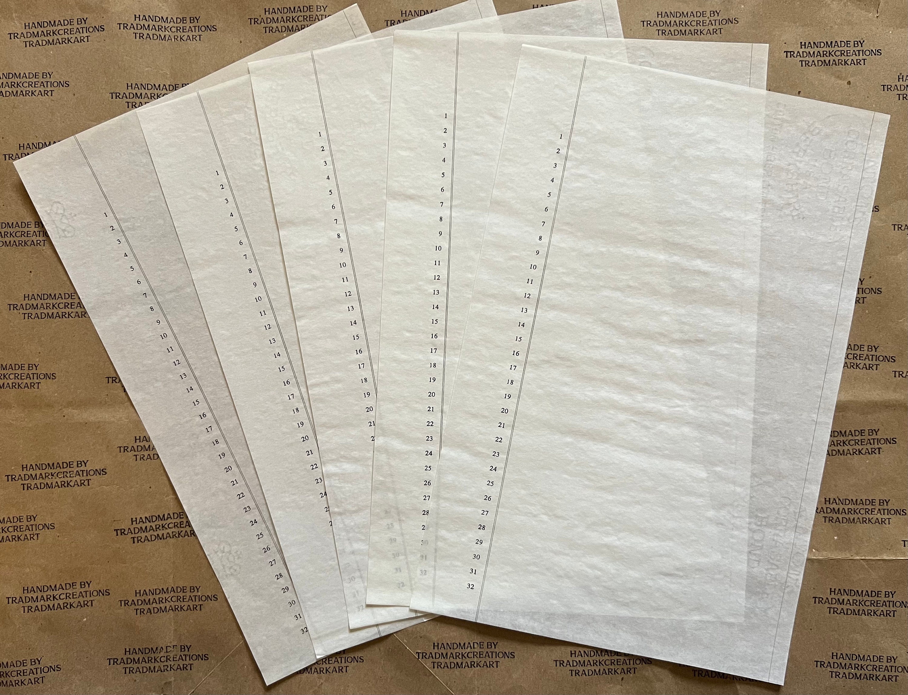 100 Sheets of Vintage Typing Paper Onionskin, Bond and Manifold Typewriter  Sampler Pack, Great for Junk Journals or Letter Writing 
