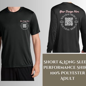 Adult Performance Long Sleeve Shirts/Short Sleeve/Custom Work Shirts/Safety Shirts/ Business shirts