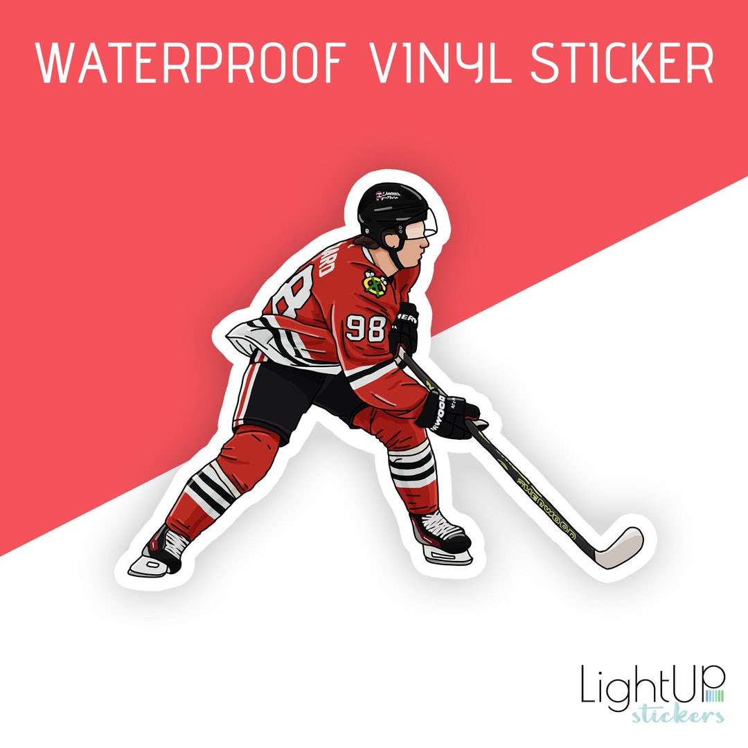 Autocollants Vinyle Chicago Blackhawks - Haute Qualité - Multi-couleurs - Neuf Sous Blister