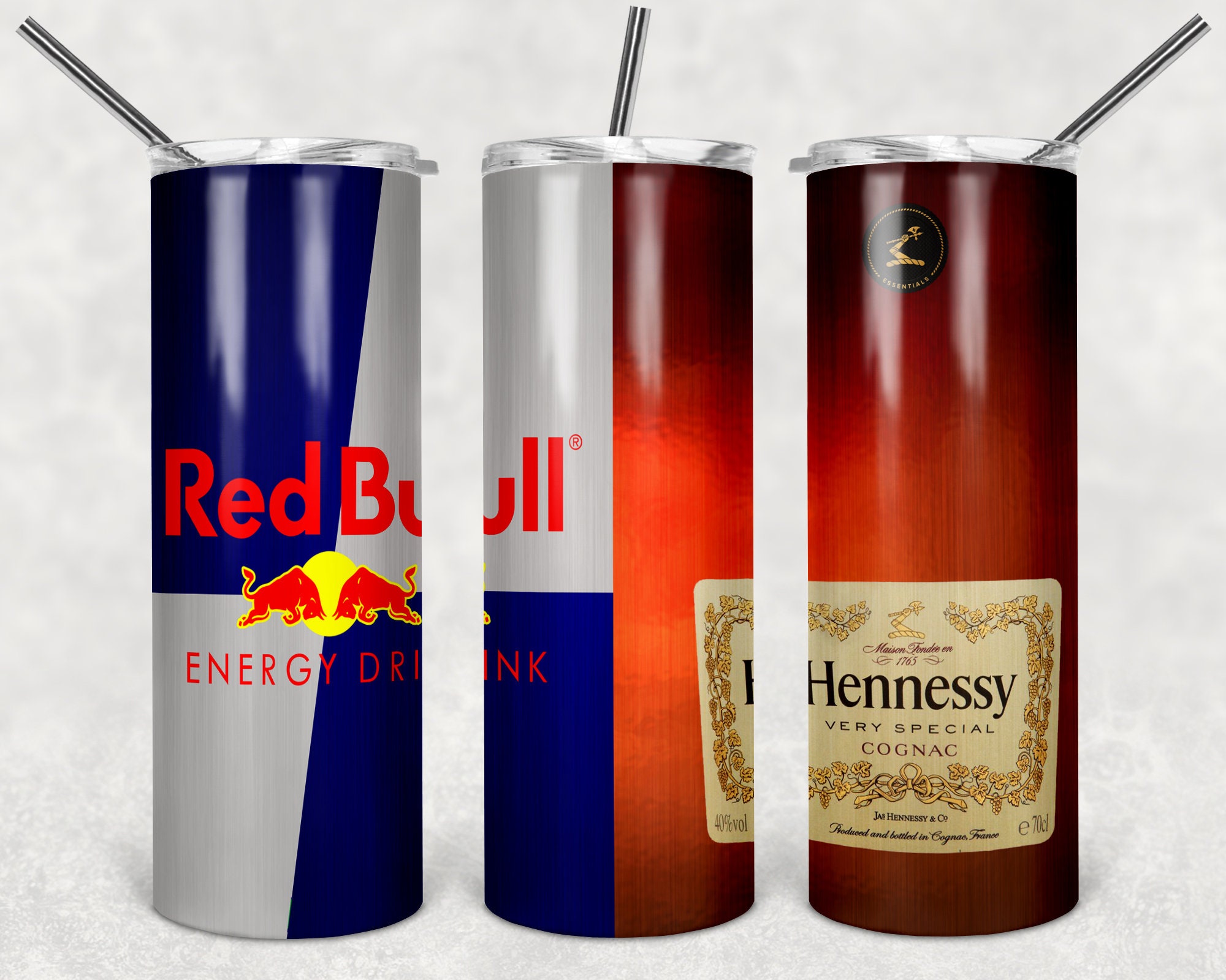 Sublimation Red Bull Hennessy Energy Drink PNG Image Download Etsy
