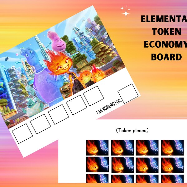 Elemental Token Economy Board