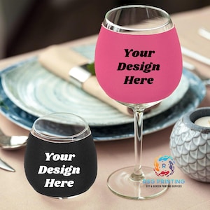 Wine Glass Koozie - Etsy