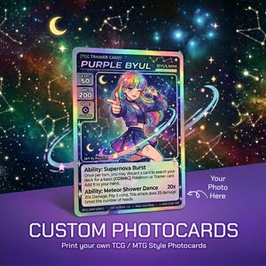 Custom Trading TCG-kaarten | Je eigen sport-, K-Pop- en speelkaarten afdrukken