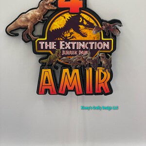 Jurassic Park, Jurassic World Cake Topper, Cupcake Toppers - Etsy