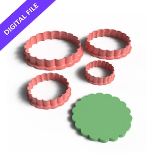 Ausstechform - 3D druckbare STL für Backen, Fondant und Basteln