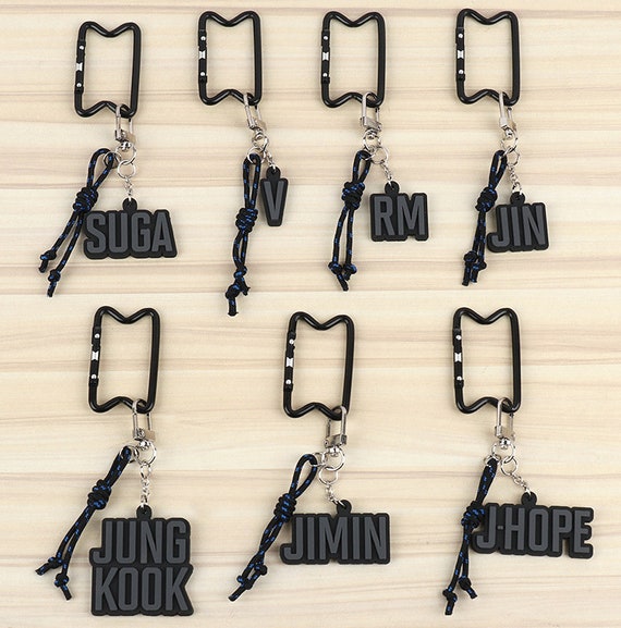 BTS PTD Keychain Map of the Soul BTS Army Accessory Etsy