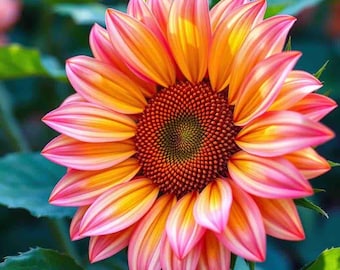 20 Black Oil Pink Sunflower Seeds Plants Garden Planting Colorful Rare organic