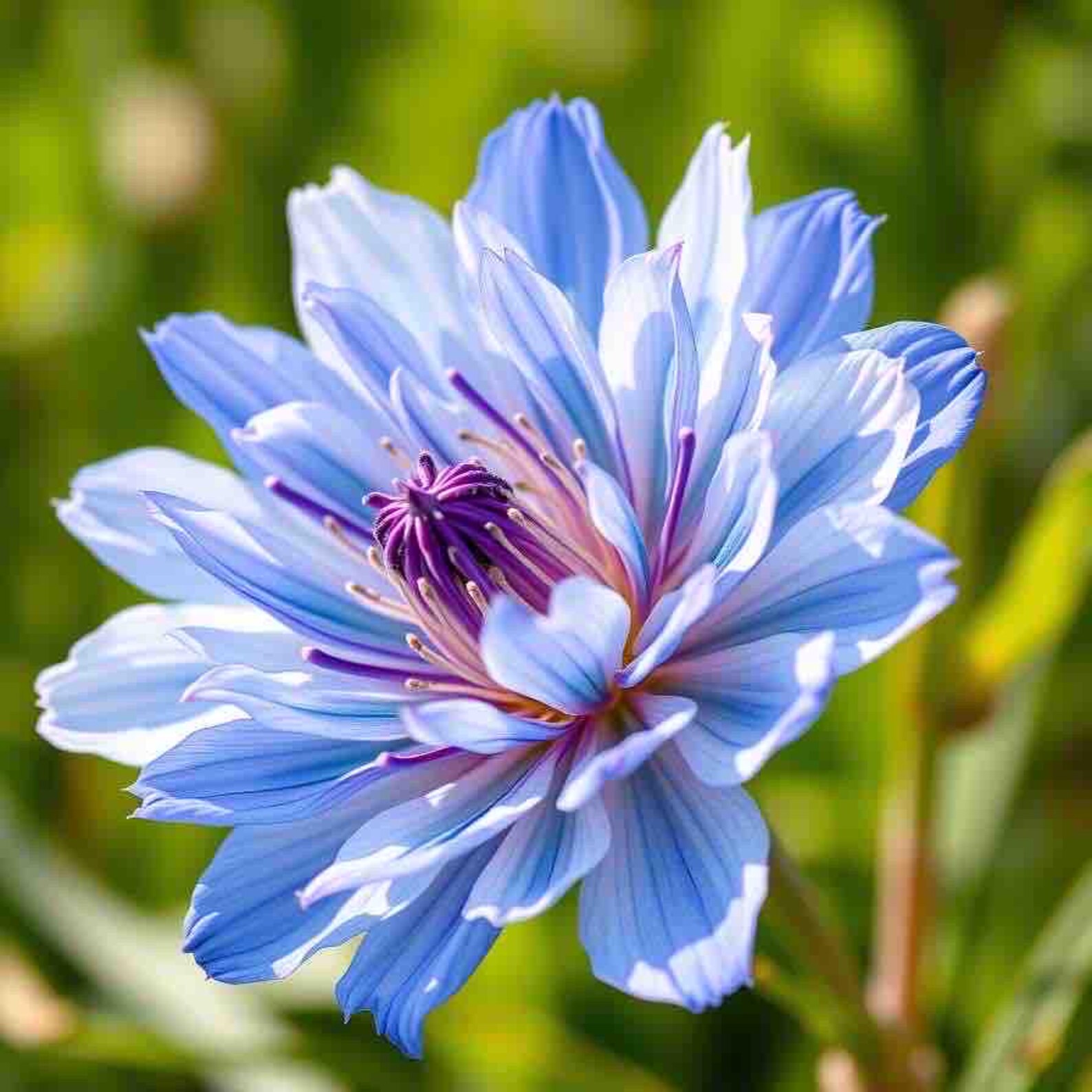 20 Chicory Root Flower Seeds for Spring Summer Blue Yellow White ...