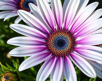 20 Purple African Cape Daisy Flowers garden flower seeds for spring summer gmo organic colorful fast growing