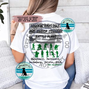LICENSED Tyler Jennings Battle plans -Ravenhood V-neck Tee