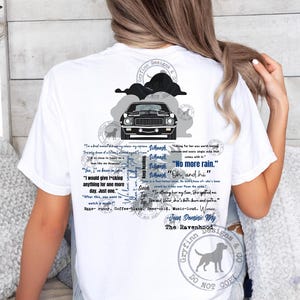 Collage de citas de Dominic King con licencia - The Ravenhood - Tee