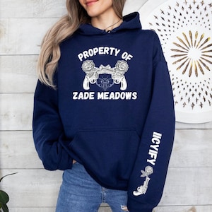 Officieel gelicentieerd eigendom van Zade Meadows Haunting Adeline-hoodie