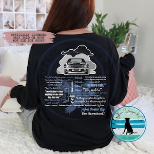 Collage de citas de Dominic King con licencia - The Ravenhood - Camiseta de manga larga Comfort Colors