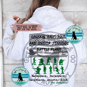 LICENSED Tyler Jennings Battle Plans - Hoodie