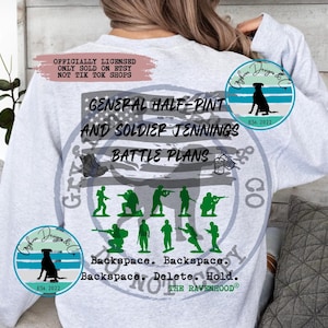 LICENSED Tyler Jennings Battle Plans - The Ravenhood  - Sweatshirt