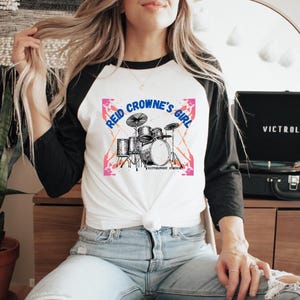 LICENSED Reid Crown&#39;s Girl - Bittersweet Symphony Raglan Baseball Tee