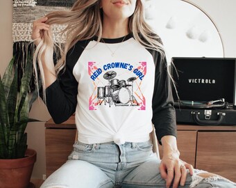 LICENSED Reid Crown's Girl - Bittersweet Symphony Raglan Baseball Tee