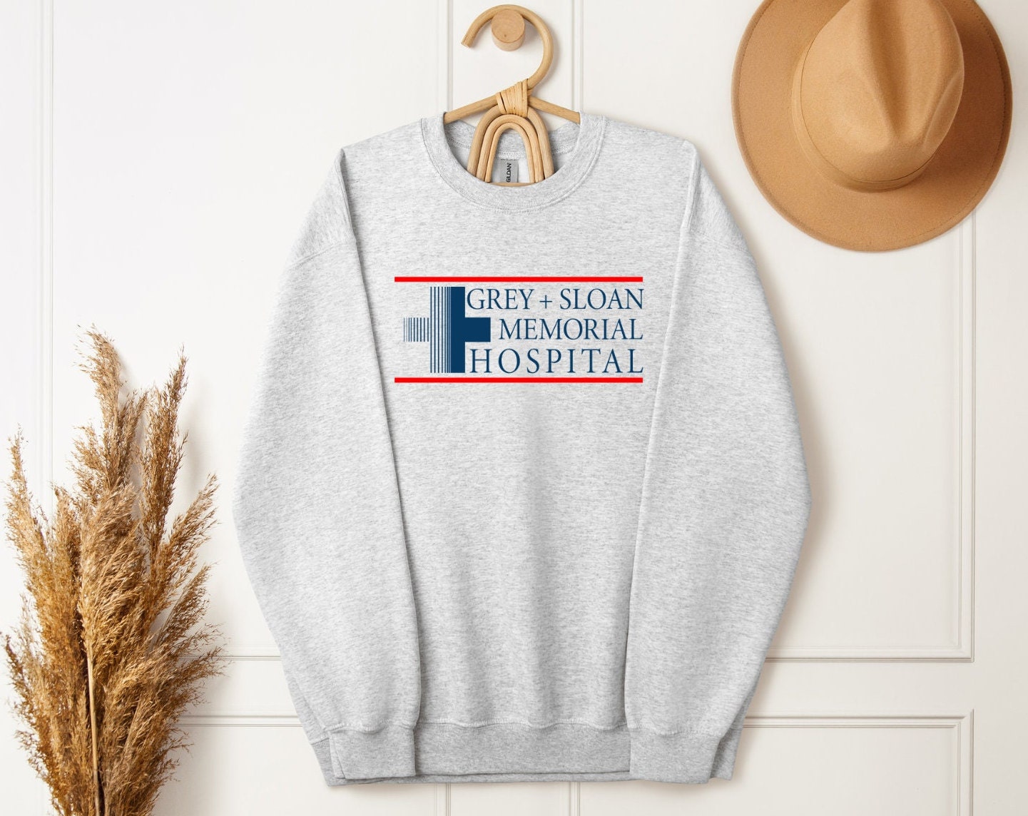 Shop Buzo Grey's Anatomy Buzo Grey Sloan Logo Sweatshirt