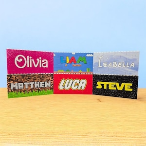 IL TUO NOME su un mattoncino LEGO - Mattoncino LEGO personalizzato con stampa di qualsiasi nome