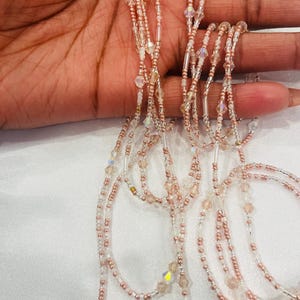 Lovin’ Myself Waistbeads| Traditional Waistbeads| Removable Waistbeads with Clasp| Plus Size Waistbeads